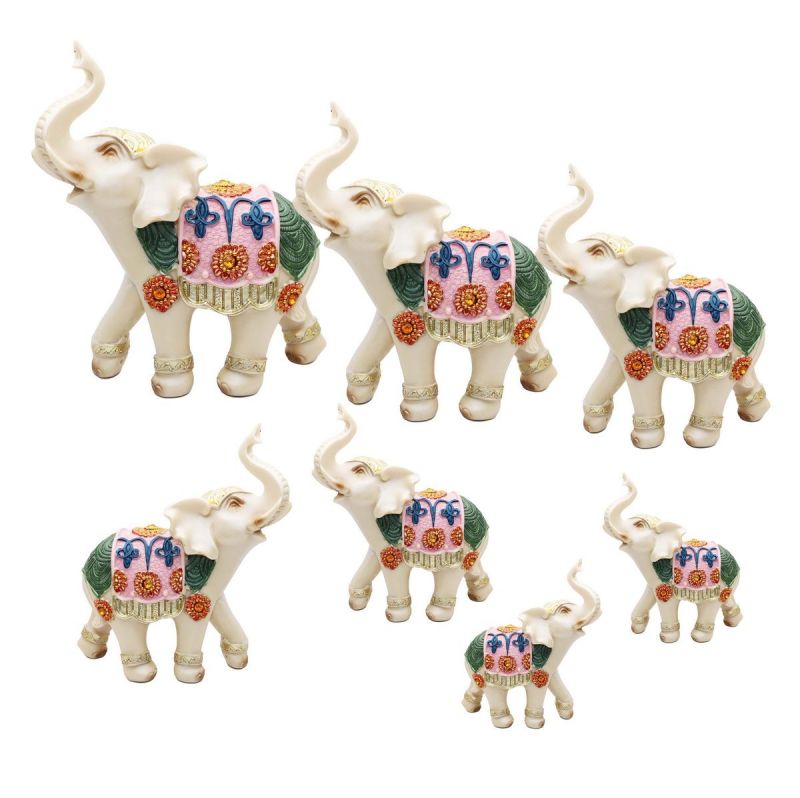 Comprar Elefante Blanco X 7 Decoracion Galata en Electroshopy